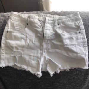 aeropostale white shorts
